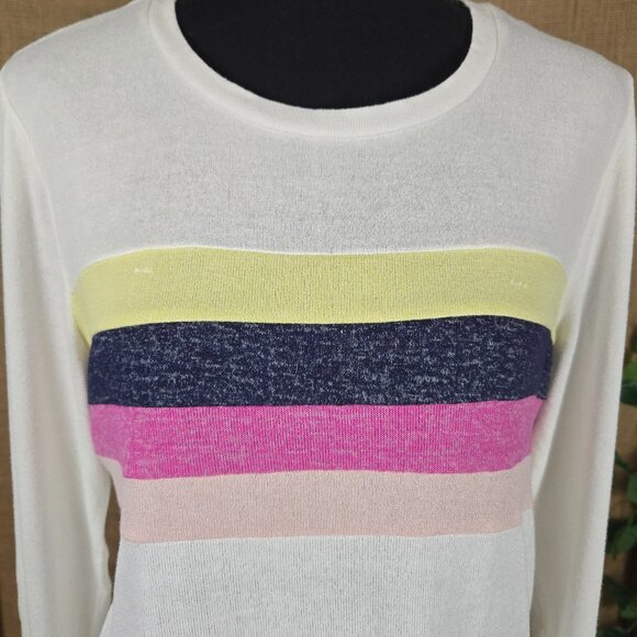 Maurices 24/7 Pieced Striped Long Sleeve Baseball Tee - NWOT - Picture 6 of 11